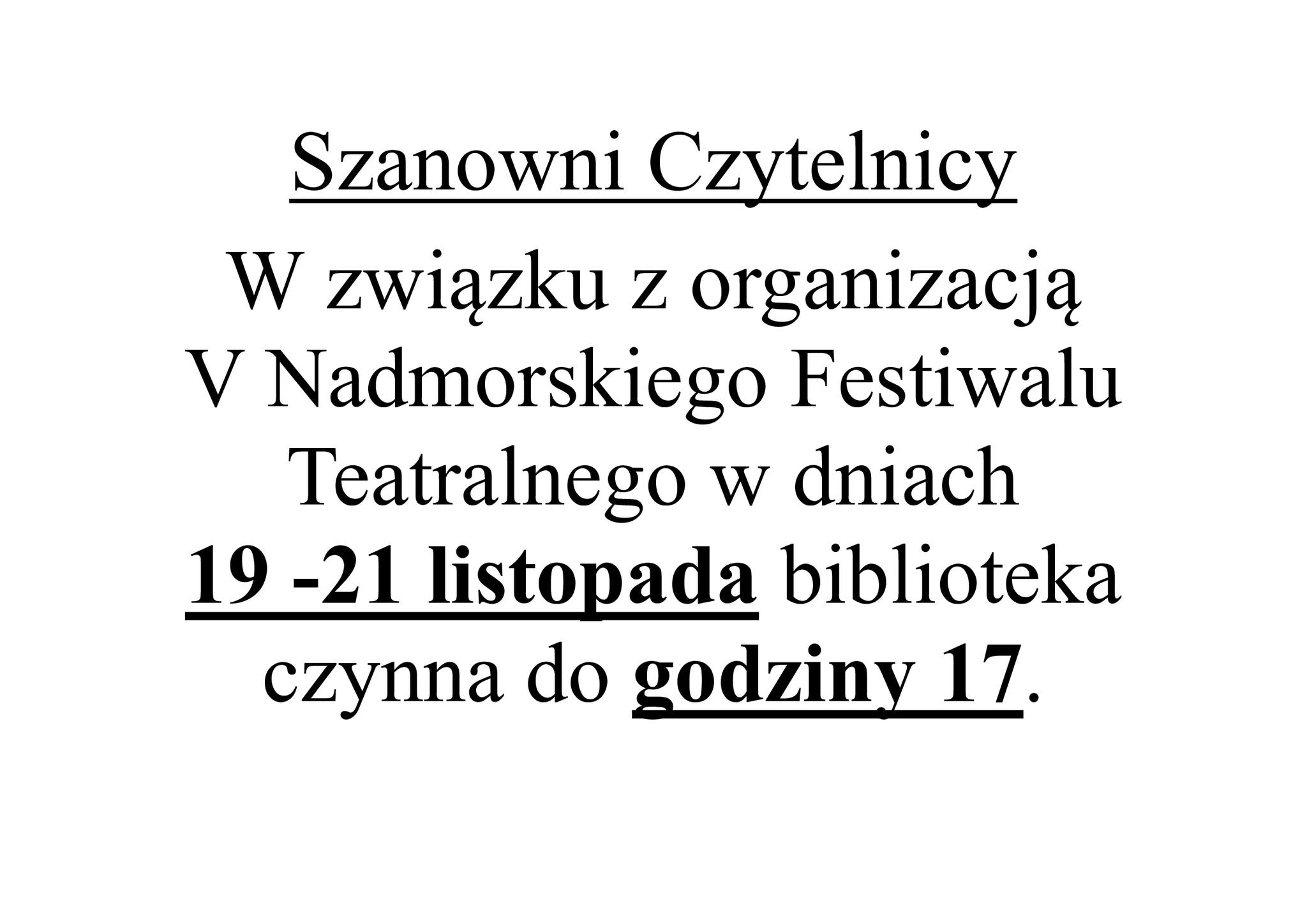 Szanowni Czytelnicy – zdjęcie 1