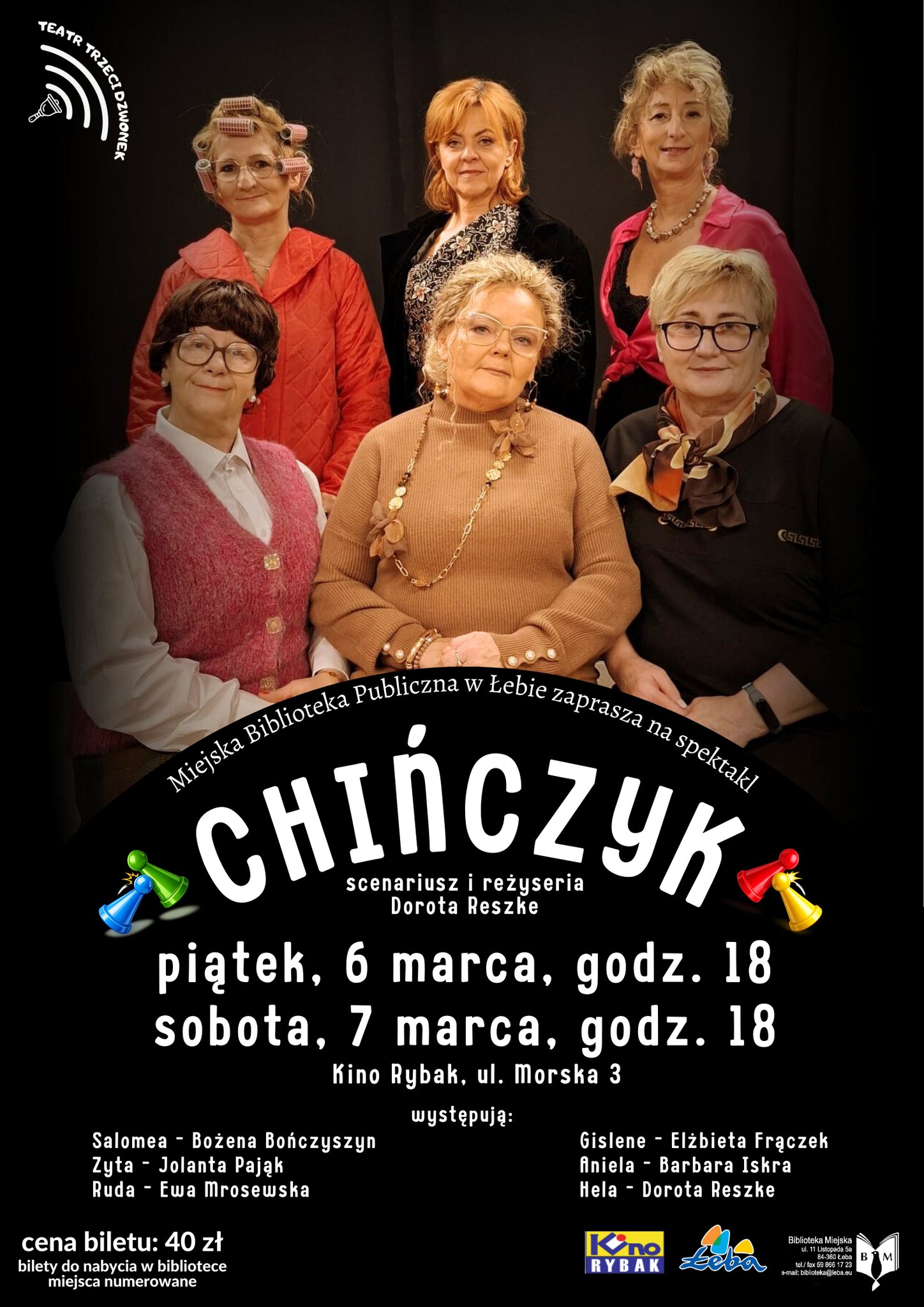 Szanowni Państwo, bardzo dziękujemy za ogromne zainteresowanie premierowym spektaklem „Chińczyk” – zdjęcie 1