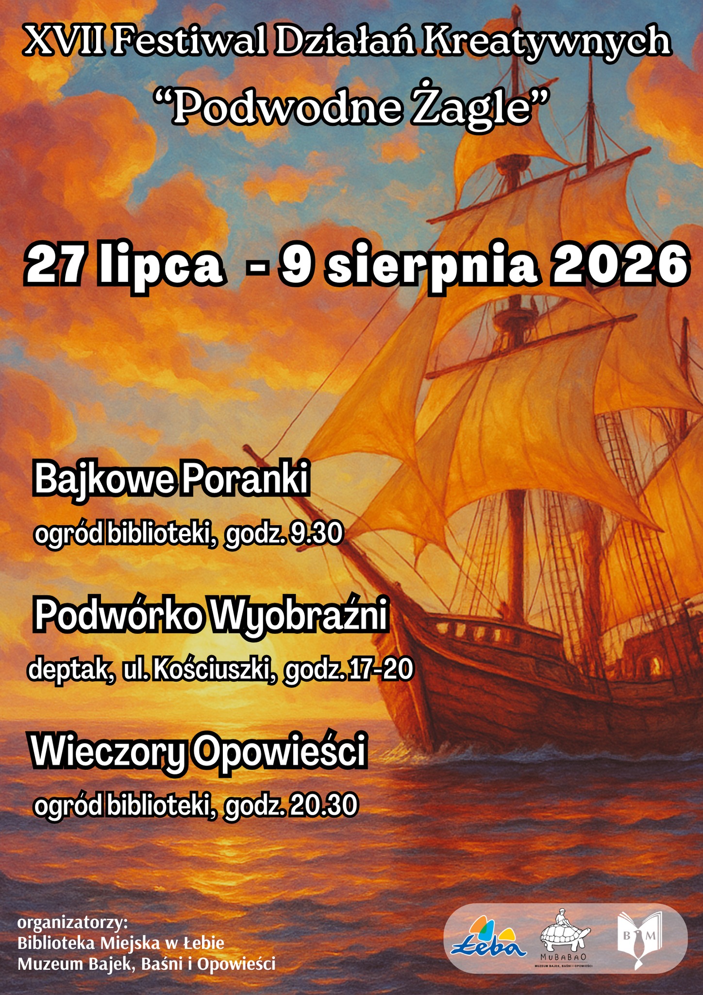 To już niestety ostatnie dwa dnia XVII Festiwalu Działań Kreatywnych “Podwodne Żagle”, zapraszamy na… – zdjęcie 1