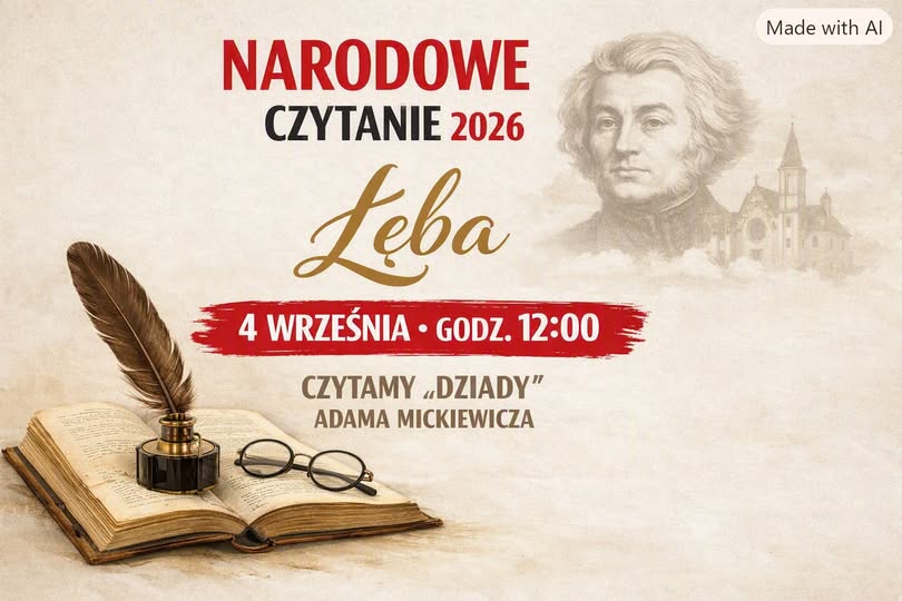 Narodowe Czytanie - zapisy Wolontariuszy! – zdjęcie 1